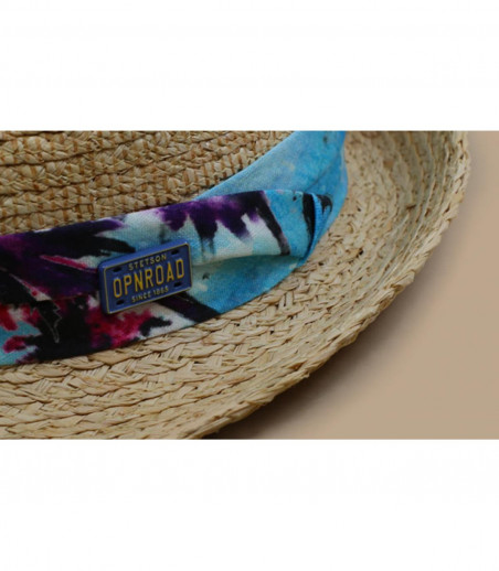 trilby Stetson galon fleuri